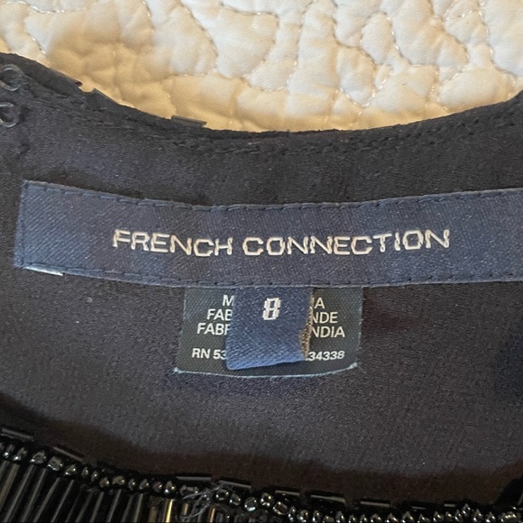 French Connection Beaded Mini-Dress “Rebecca” NWOT - Picture 4 of 11